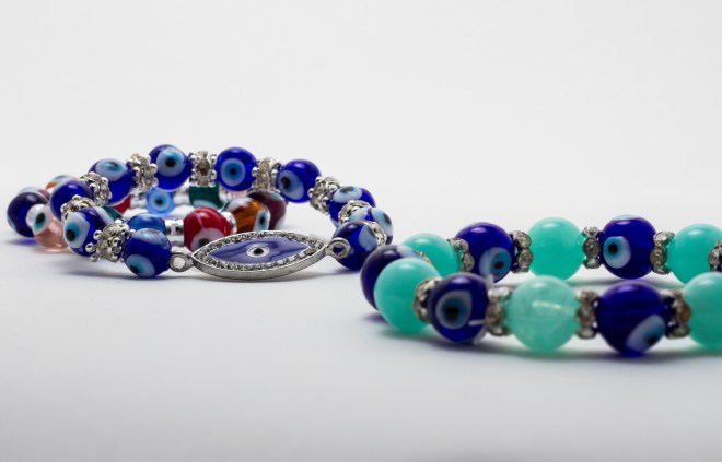 Exquisite semi-precious stone bracelets, Elements Feng Shui Stores, Dubai