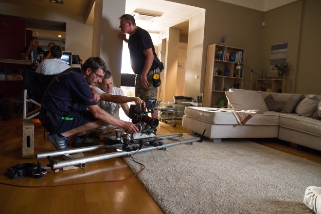 The making of Acetizal commercial photo shoot