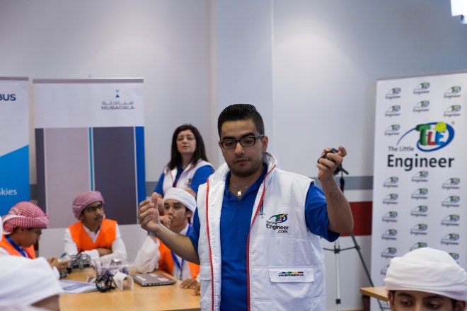 An educational event organized by Airbus, United Arab Emirates