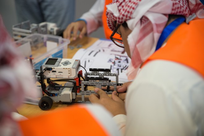 An educational event organized by Airbus, United Arab Emirates