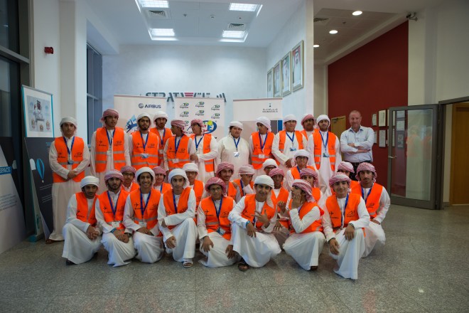 An educational event organized by Airbus, United Arab Emirates
